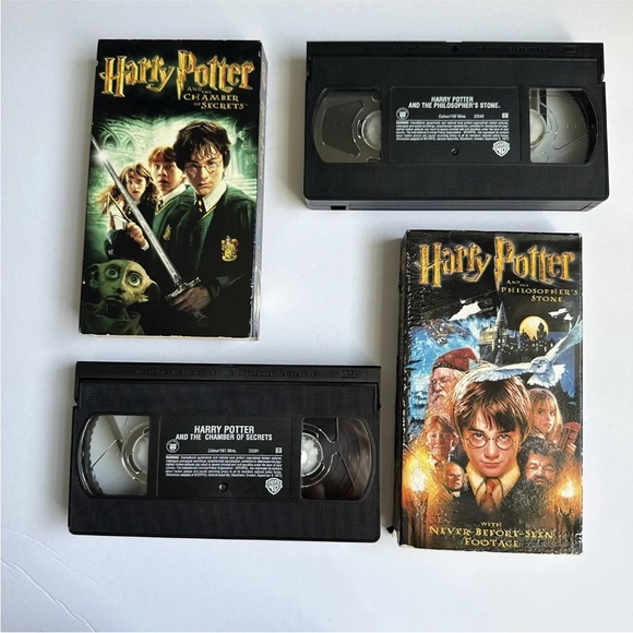 VHS: Lot of 2 Harry Potter VHS Video Tapes - Pre-Owned - Picture 3 of 11